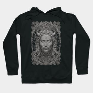 Death Metal Satan Jesus Hoodie